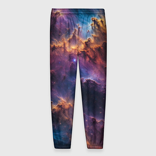 Мужские брюки Космическая туманность / 3D-принт – фото 2