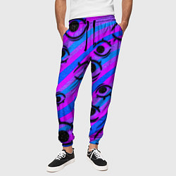 Брюки на резинке мужские Not to panic, цвет: 3D-принт — фото 2