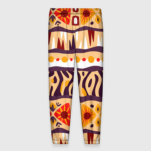 Мужские брюки Africa pattern / 3D-принт – фото 2