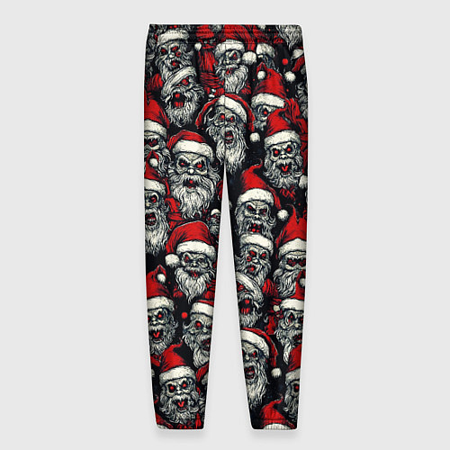 Мужские брюки Плохой Санта Клаус / 3D-принт – фото 2