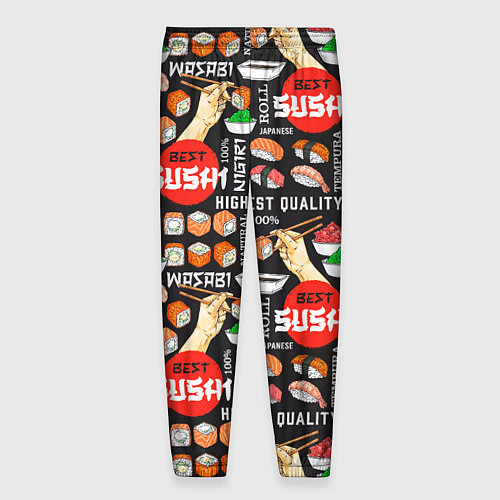 Мужские брюки Best sushi / 3D-принт – фото 2