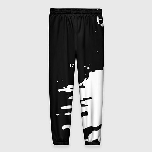Мужские брюки Ювентус спорт краски текстура / 3D-принт – фото 2