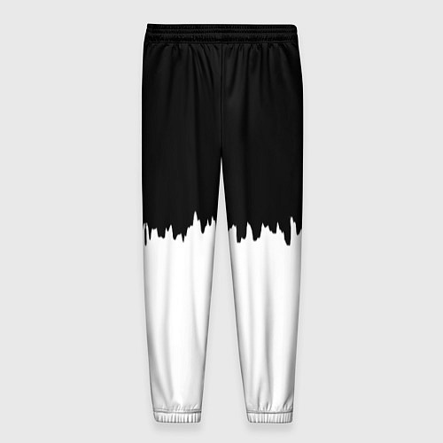 Мужские брюки Juventus белый огонь текстура / 3D-принт – фото 2