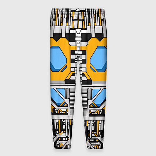 Мужские брюки Броня бамблби трансформеры / 3D-принт – фото 2
