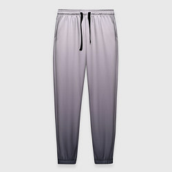 Мужские брюки Бледный серо-пурпурный градиент