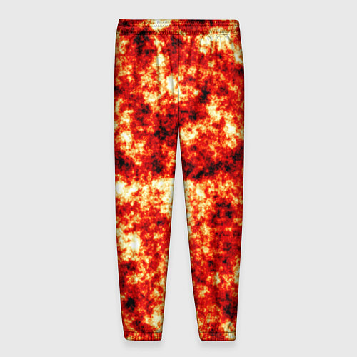 Мужские брюки Vulcan lava texture / 3D-принт – фото 2