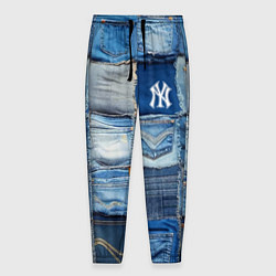 Мужские брюки Patchwork - New York yankees baseball team