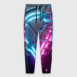 Мужские брюки Neon geometric abstraction - ai art