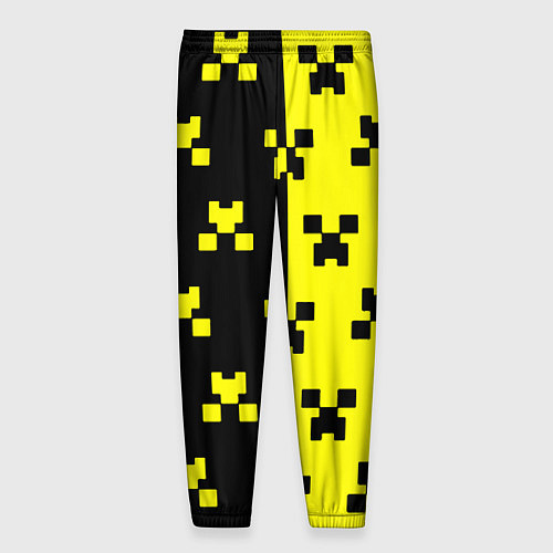 Мужские брюки Minecraft logo brend online / 3D-принт – фото 2