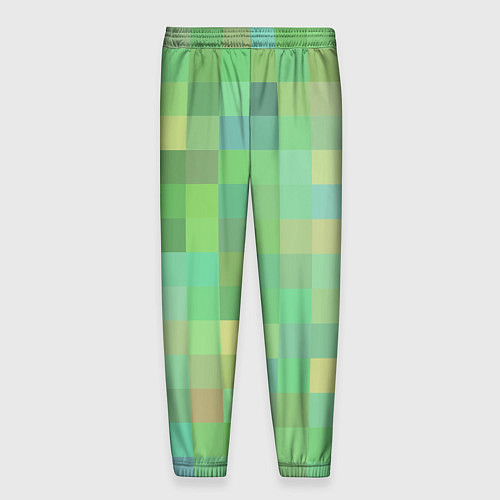 Мужские брюки Пиксели в зеленом / 3D-принт – фото 2