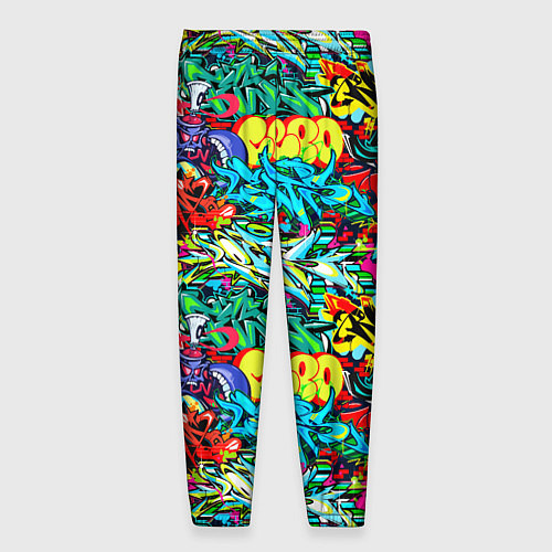 Мужские брюки Dance graffiti / 3D-принт – фото 2