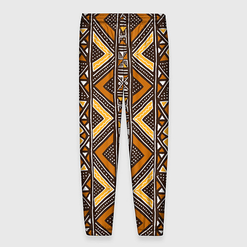 Мужские брюки Мавританский африканский орнамент / 3D-принт – фото 2