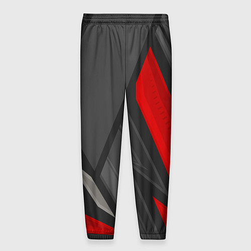 Мужские брюки DanMachi red lines / 3D-принт – фото 2
