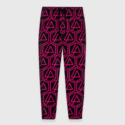 Мужские брюки Linkin park pink logo