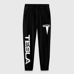 Мужские брюки Tesla logo white