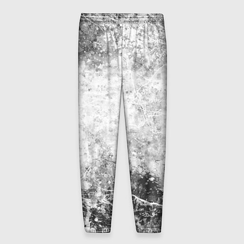 Мужские брюки Абстракция - серый ветер / 3D-принт – фото 2