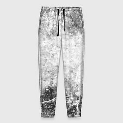 Брюки на резинке мужские Абстракция - серый ветер, цвет: 3D-принт