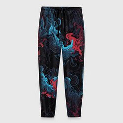 Мужские брюки Цветные клубы дыма