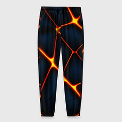 Мужские брюки Каменный разлом с лавой