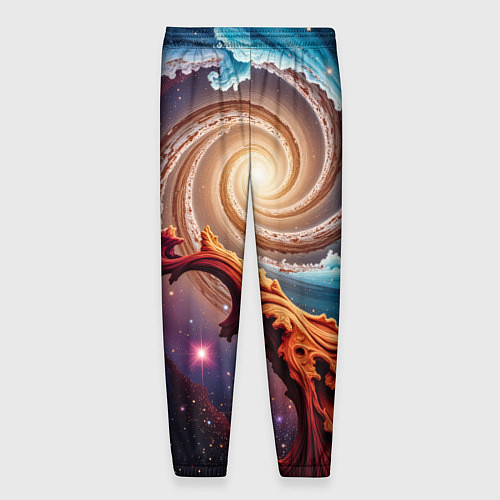 Мужские брюки Энергия космоса / 3D-принт – фото 2