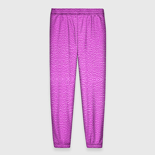 Мужские брюки Текстура розовой кожи / 3D-принт – фото 2