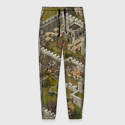 Брюки на резинке мужские Stronghold Crusader Definitive Edition, цвет: 3D-принт