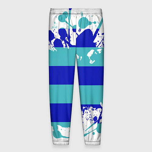 Мужские брюки Капли краски / 3D-принт – фото 2