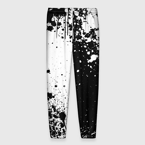 Мужские брюки Дота 2 - белые брызги / 3D-принт – фото 2