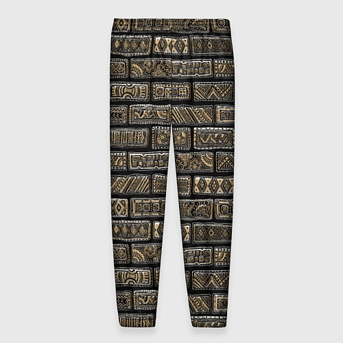 Мужские брюки Стена из декоративного кирпича / 3D-принт – фото 2