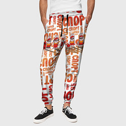 Брюки на резинке мужские КролСпорт, цвет: 3D-принт — фото 2