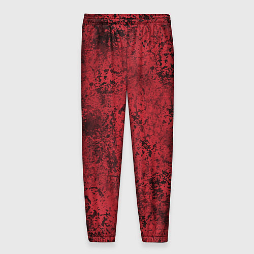 Мужские брюки Знак венома на красном / 3D-принт – фото 2