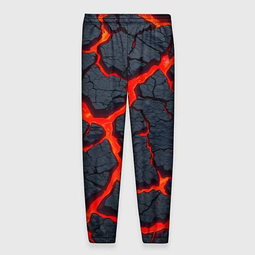 Мужские брюки Текущая в породе лава / 3D-принт – фото 2