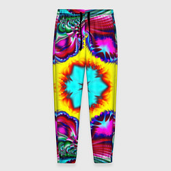 Мужские брюки Абстракция узор фракталы