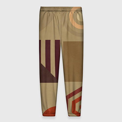 Мужские брюки Геометрические фигуры 2025 / 3D-принт – фото 2