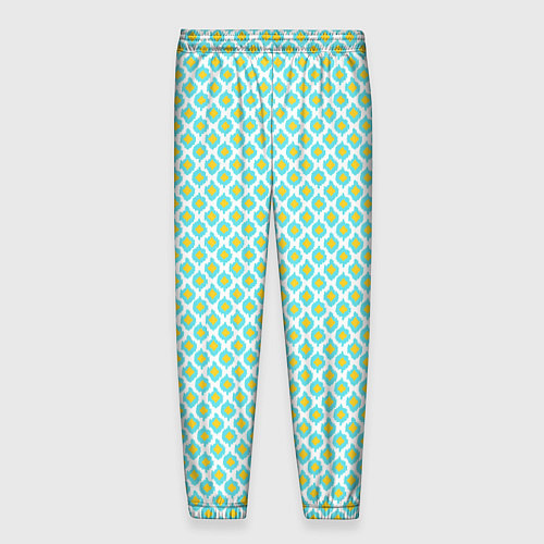 Мужские брюки Ikat ogee - этнический узор / 3D-принт – фото 2