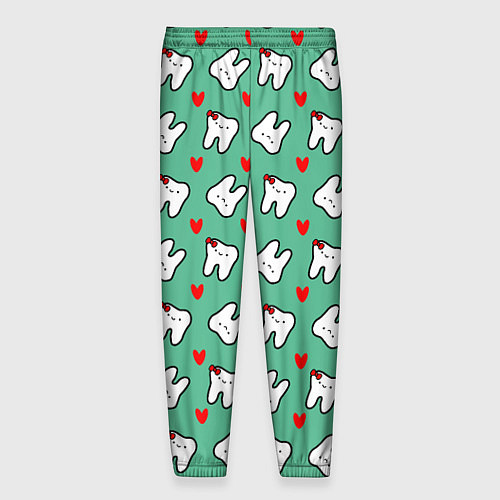 Мужские брюки Довольные зубы / 3D-принт – фото 2