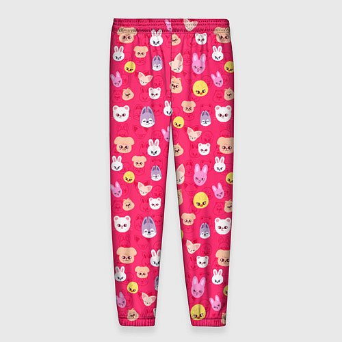 Мужские брюки Skzoo pattern pink / 3D-принт – фото 2