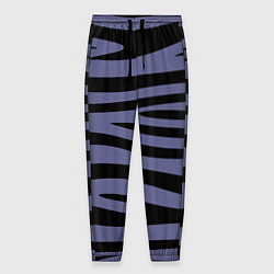 Брюки на резинке мужские Морские полоски, цвет: 3D-принт
