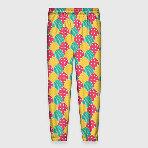 Мужские брюки Крашенные яйца / 3D-принт – фото 2