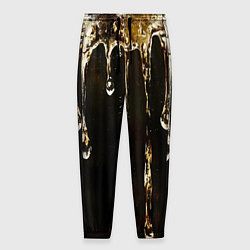 Мужские брюки Мед на коричневой текстуре