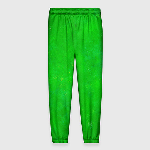 Мужские брюки Свет зелёного фонаря / 3D-принт – фото 2