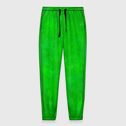 Брюки на резинке мужские Свет зелёного фонаря, цвет: 3D-принт