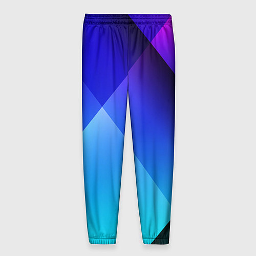 Мужские брюки Color blue / 3D-принт – фото 2