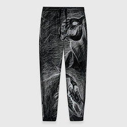 Мужские брюки Черепа лошадей - эскиз