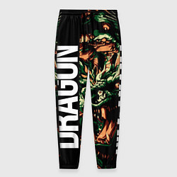 Мужские брюки Татуировка дракона ирезуми