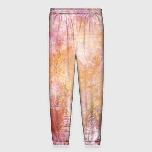 Мужские брюки Абстракция - atomic gold / 3D-принт – фото 2