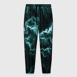 Мужские брюки Lightning light blue line