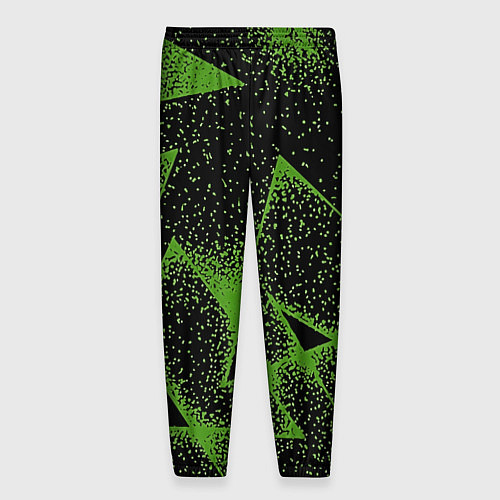 Мужские брюки Triangles with dots / 3D-принт – фото 2