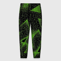 Брюки на резинке мужские Triangles with dots, цвет: 3D-принт