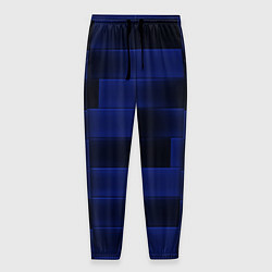 Мужские брюки Color blue square